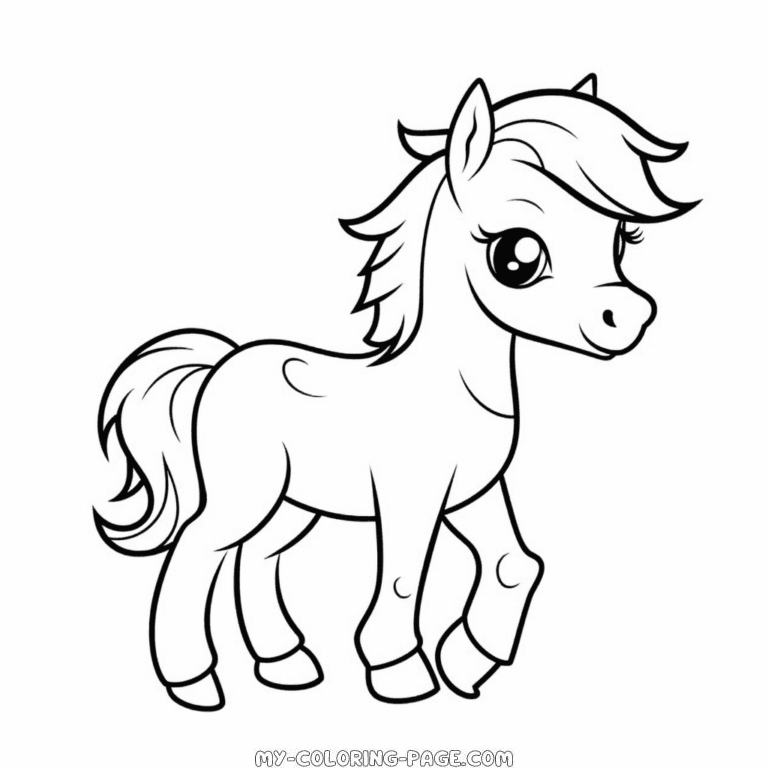 Horse coloring pages | My Coloring Page