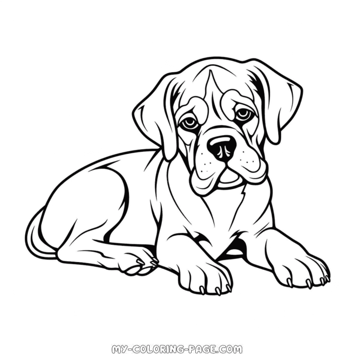 Dog coloring pages | My Coloring Page