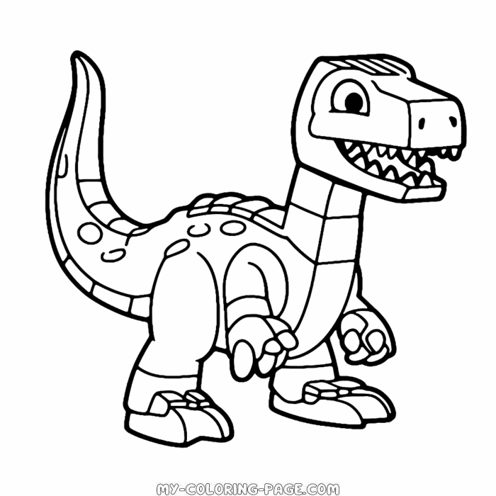 Allosaurus dinosaur coloring page | My Coloring Page