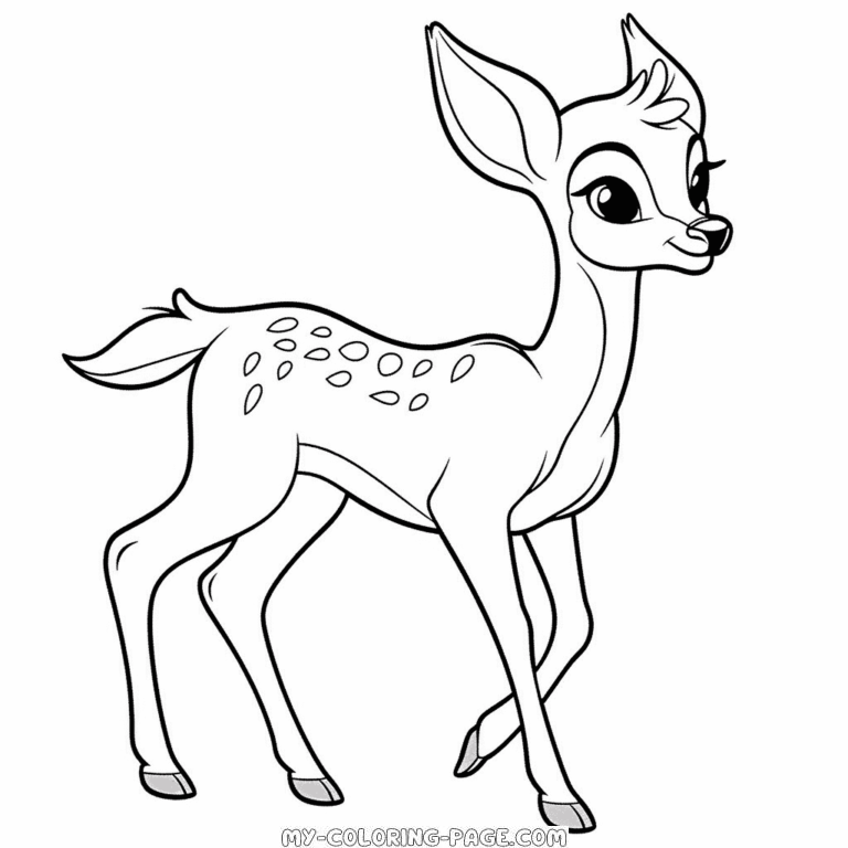 Cartoon Coloring Pages | My Coloring Page