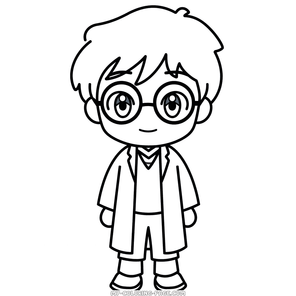 Harry Potter coloring page | My Coloring Page