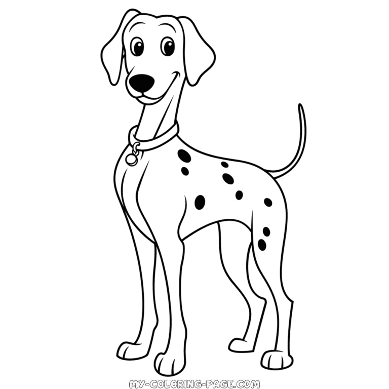 perdita coloring page pdf dalmatians