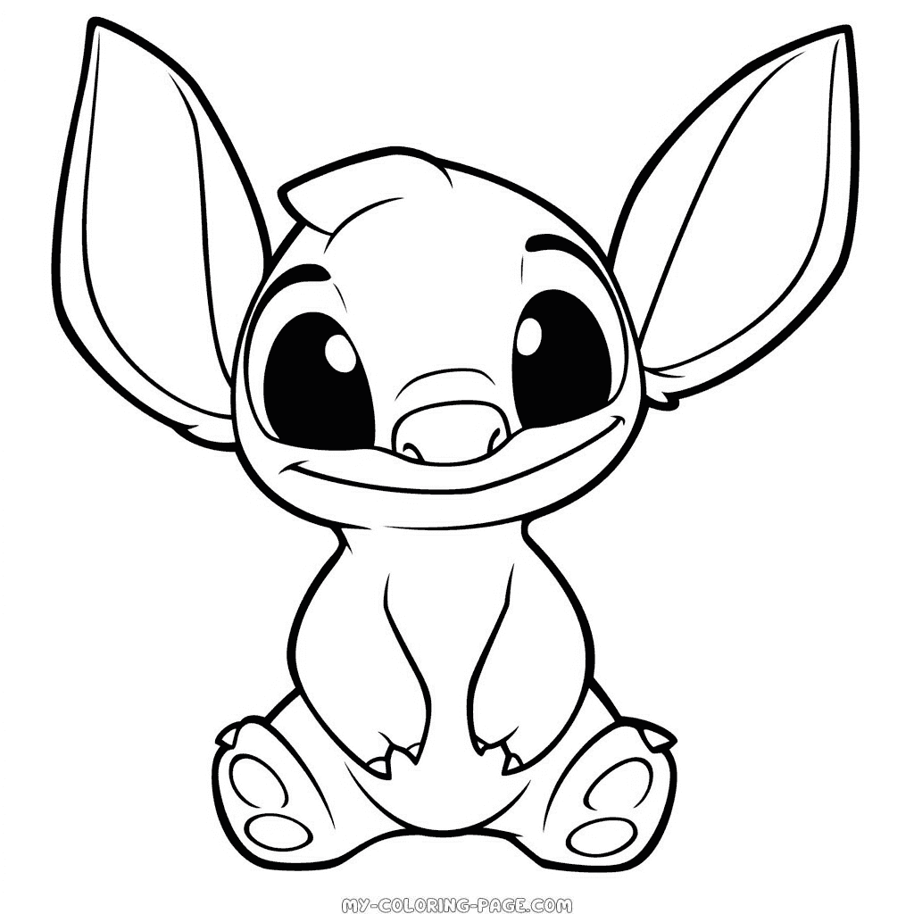 Stitch Lilo Stitch coloring page | My Coloring Page